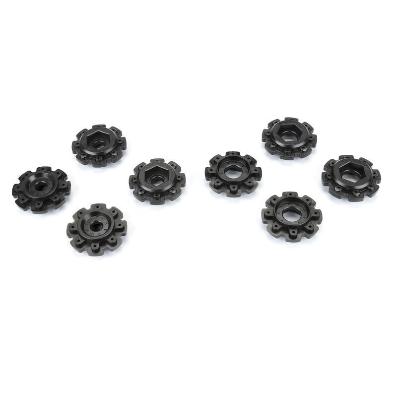 Pro-Line 1/6 8x48 to 24mm Hex Adapters: Kraton 8S & X-Maxx PRO638300