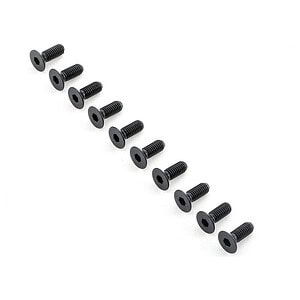 Losi Flat Head Screws M6x16mm (10) TLR255037