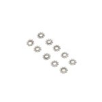 Losi External Tooth Lock Washer M3 (10) TLR256007