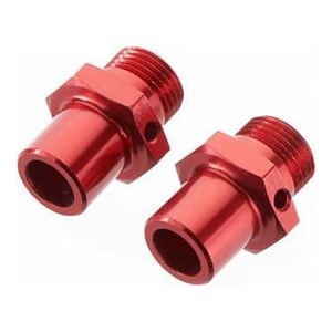 Arrma Wheel Hex Aluminum 24.6mm Red Kraton (2pcs) ARA310592