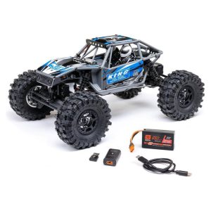 RC off-road truck with durable tires, high-performance motor, and easy-to-use remote control for RC car enthusiasts.