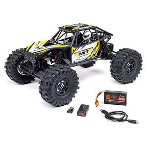Remote control off-road RC car with accessories for racing and hobby enthusiasts.