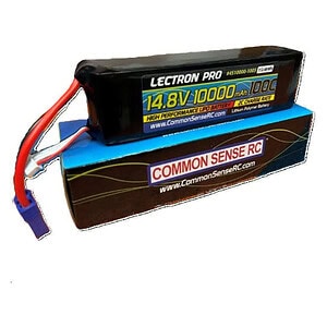 Lectron Pro 4S 14.8V 10000mAh 100C Hard Case