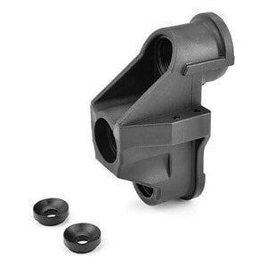 Steering Block Wide w/ Ball Cups Front-Composite for Dementors Jambo Punisher Kronos Kagama