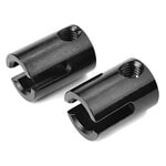 RC Car suspension clamps for precise chassis setup, durable metal construction for RC racing.