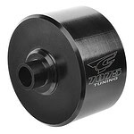 DE Racing Speedway SC Dirt Oval Wheels (Black) (4) Slash Front w/12mm Hex COR00180-410