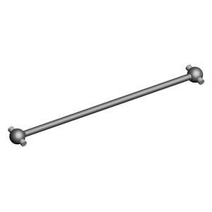 Corally Drive Shaft - Center - Rear - Steel - 1 pc: Dementor Python COR00180-194