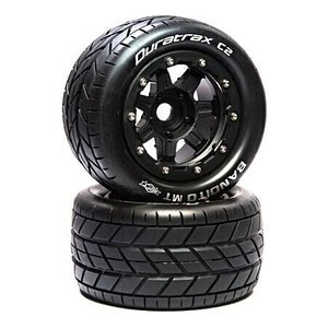 Duratrax Bandito MT Belted 2.8 Pre-Mounted - 17mm Black