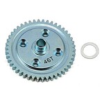 High-quality RC car gear with metal sprocket for durability and performance.