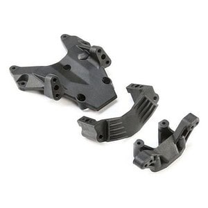Losi Racing LOS231045 Bulkhead Camber Block and Servo Mount 22S