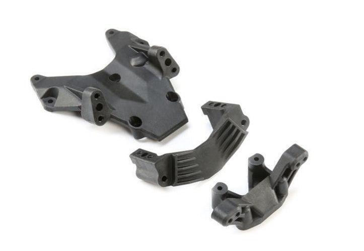 Losi Racing LOS231045 Bulkhead Camber Block and Servo Mount 22S