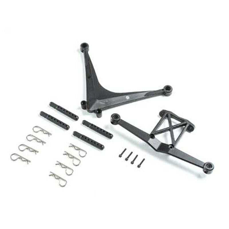 Losi Body Mount Set: 22S Drag LOS231076 - los2310761 Losi Body Mount Set: 22S Drag LOS231076