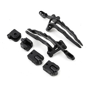 Losi Shock Tower Upper/Track Rod Mnts Rear: Baja Rey LOS234002
