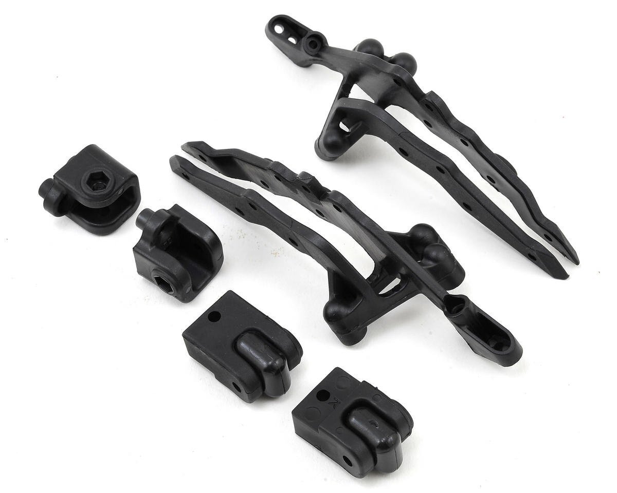 Losi Shock Tower Upper/Track Rod Mnts Rear: Baja Rey LOS234002
