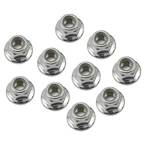 Losi Lock Nut Flanged M5 x 0.8 Serrated (10) LOS235015
