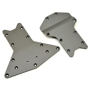 Losi Skid Plate SetFront/Rear:  LST 3XL-E LOS241022