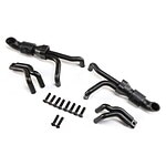 Losi 4n1 Collective Headers Silver: LMT LOS241035