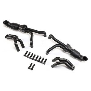 Losi 4n1 Collective Headers Silver: LMT LOS241035