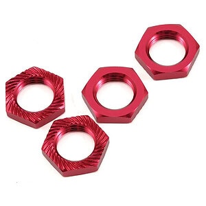 Losi Nut 17 x 5mm Serrated Red: LST XXL2-E LOS242005