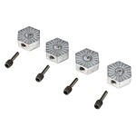 Losi 17mm Hex Adapter w/screwpin (4): LMT LOS242053