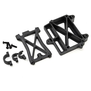 Losi ESC Mount Plate Standoff & Clamps: DBXL-E LOS252060