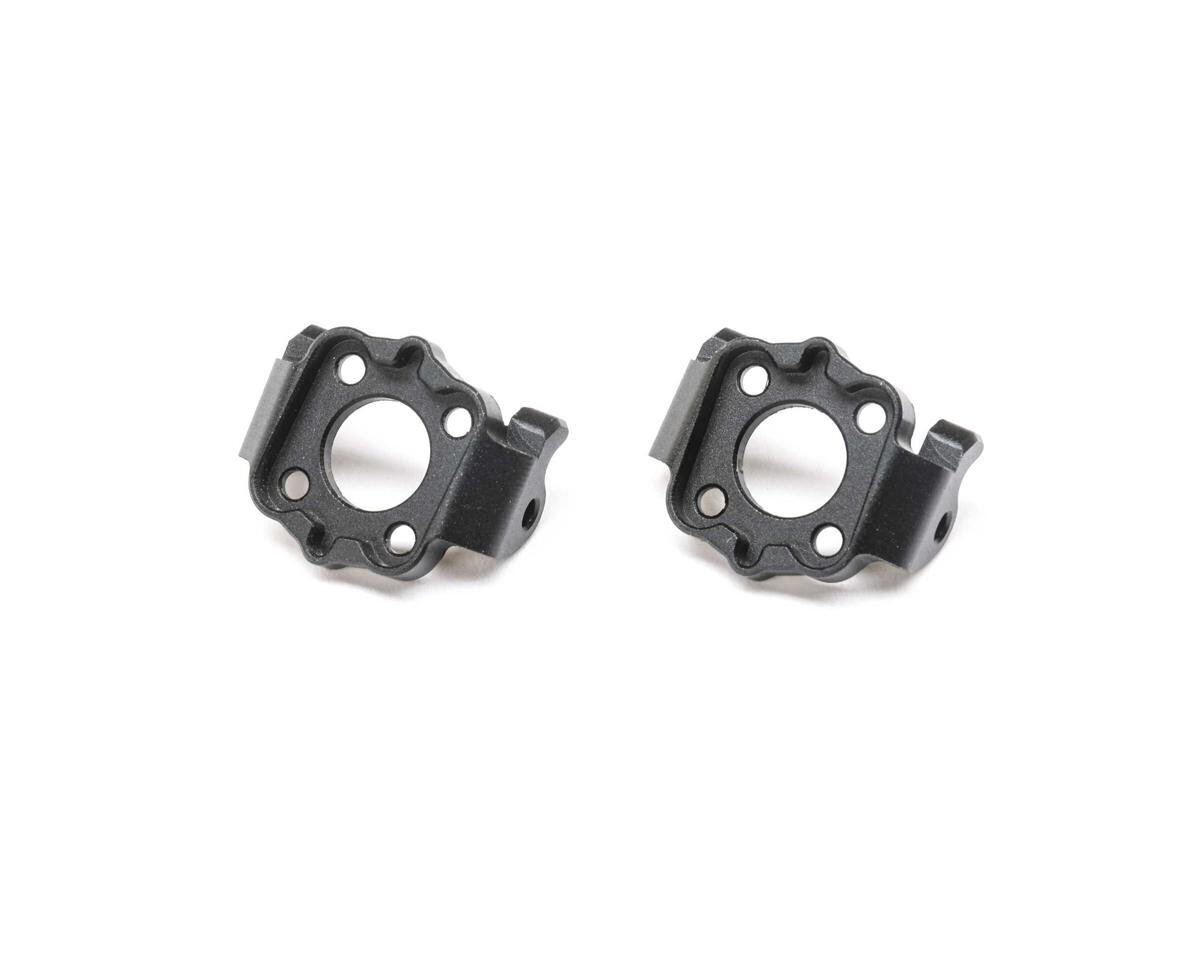 Losi Spindle Carrier Set 0degAluminumBlack: Mini LMT LOS314008