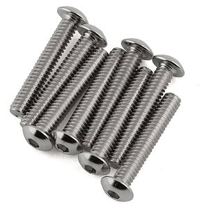 Losi 5-40 x 3/4 Button Head Screws (8) LOSA6279