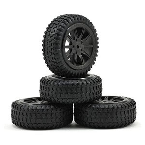 Losi Tires  Mounted  Black LOSB1584