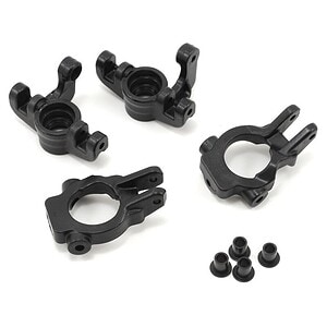 Losi Front Spindle & Carrier Set: 10-T LOSB2100