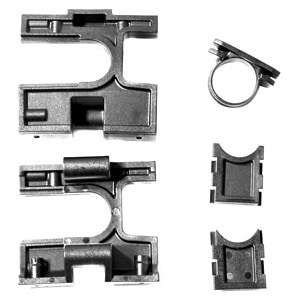 Losi Right/Left Bulkheads/Diff Retainer:LSTLST3XL-E LOSB2257