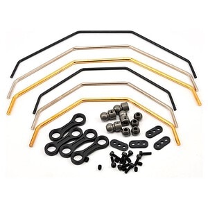 Heavy-duty RC car steering rods and accessories for enhanced performance.