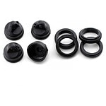 Losi Shock Adjuster Nut & Cap (4):LST2 AFT XXL2 LOSB2815