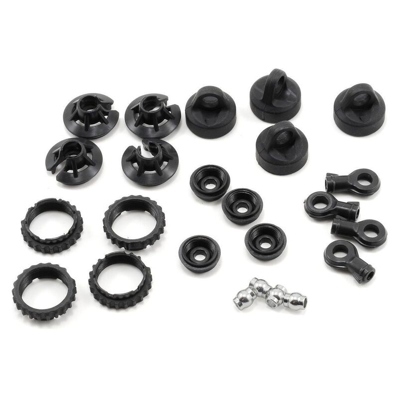 Losi Shock Plastics Set (4): 10-T LOSB2904