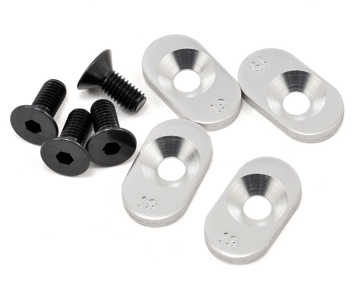 Losi EngineMntInserts&Screws19T(4): 5IVE-T MINI WRC LOSB5801