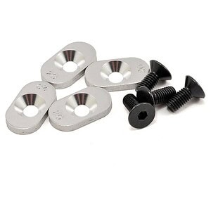 Losi EngineMntInserts & Screws20T(4):5IVE-TMINI WRC LOSB5802