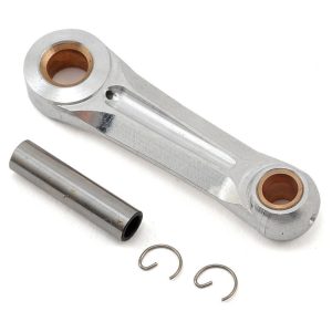 Losi Connecting Rod w/Wrist Pin & Clips (454) LOSR2211