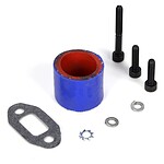 Losi Tuned Pipe Hardware Set: 5IVE-T LOSR8021