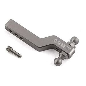 Steel RC car steering linkage part for remote control vehicles.
