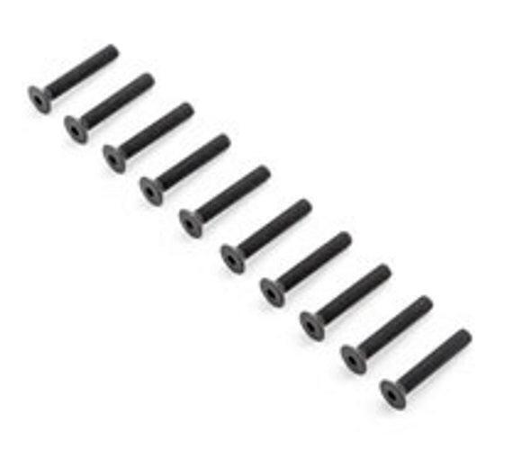 Team Losi Racing Flat Head Screws M5x30mm 10-Pack 5ive-B TLR255030