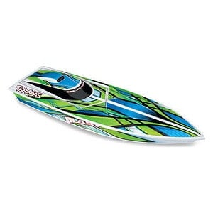 Traxxas Blast 24in Race Boat with USB-C Charger Green