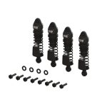 Arrma Aluminum Shock Set 58mm Length 1000 cSt Oil (4) Black ARA-1567