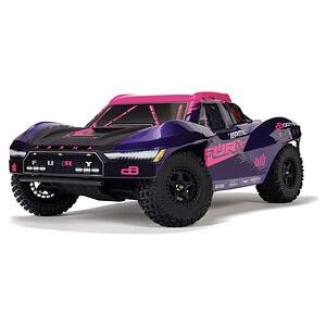 1/10 Arrma Fury 223S BLX Brushless 2WD Short Course Truck RTR with DSC Purple