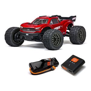 1/10 Vorteks 4X2 Boost Mega 550 Brushed Stadium Truck RTR w/Smart Batt & Charger Red
