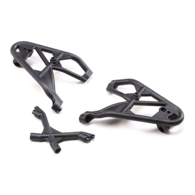 Front Shock Tower Set Super Rock Rey LOS254062