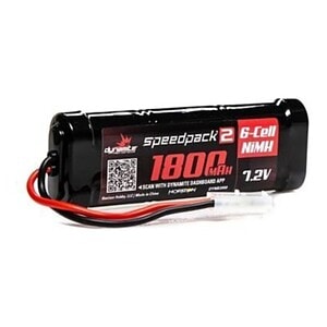 Dynamite 7.2V 1800mAh 6-Cell NiMH Flat Tamiya