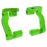Traxxas Mini Maxx Aluminum Caster blocks (C-Hubs)(Green) TRA10733-GRN