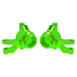 Traxxas Mini Maxx Aluminum Steering Blocks (Green) TRA10734-GRN