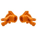 Traxxas Mini Maxx Steering blocks (C-Hubs)(Orange) TRA10736-ORNG