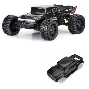 Kraton 8S 1/5 Pre-Cut Ford F-100 Bash Armor Black Body Pre-Painted