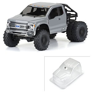 Pro-Line 1/10 2017 Ford F-250 Super Duty Cab-Only 12.3In WB Crawler - PRO361900 - Body (Clear)